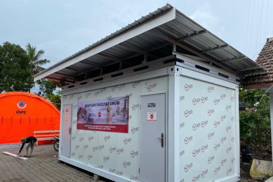 Adhi Karya bangun sanitasi modular di kaki Gunung Semeru