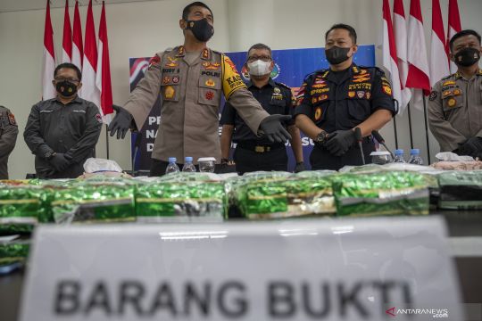 Polda Sulteng gagalkan penyelundupan 29 kg sabu-sabu asal Malaysia