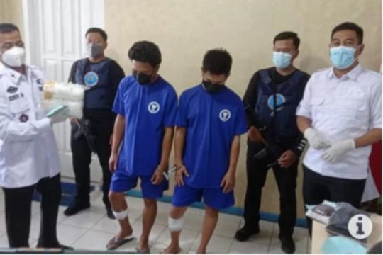 BNN Lampung tangkap oknum wartawan pembawa 2 kilogram sabu-sabu