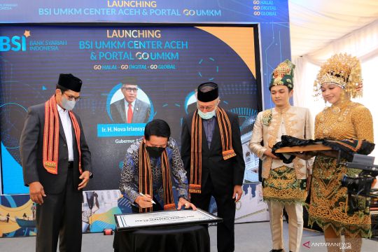 Peluncuran BSI UMKM Center di Aceh