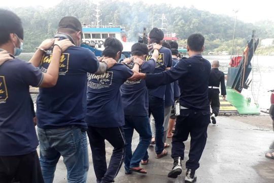 12 napi Lapas Narkotika Bangli dipindah ke Nusakambangan