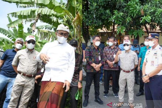 Menteri PPN tinjau pengolahan sampah di Denpasar