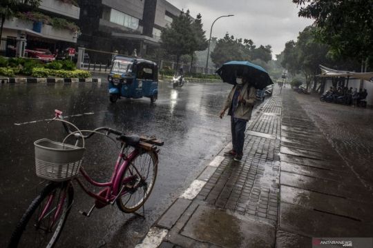 Siapkan payung, hujan diprakirakan turun di sejumlah kota besar