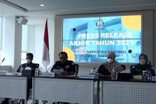 BNNP Jabar pulihkan 80 pecandu narkoba