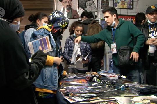 Festival komik setrip internasional ditutup di Aljir, Aljazair