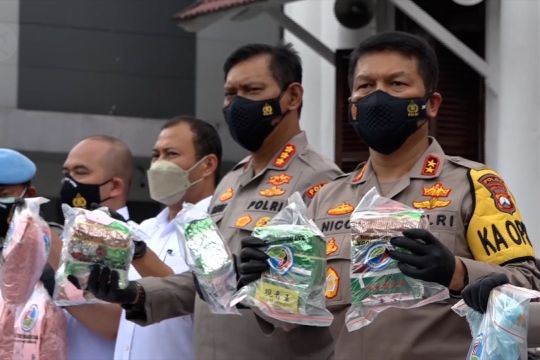 Polrestabes Surabaya gagalkan peredaran 44,7 kilogram sabu