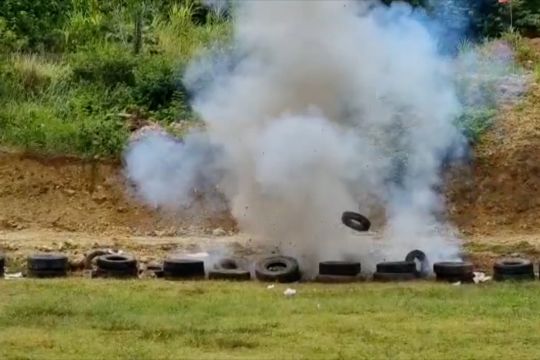 Satgas Madago Raya musnahkan 6 bom lontong berdaya ledak tinggi