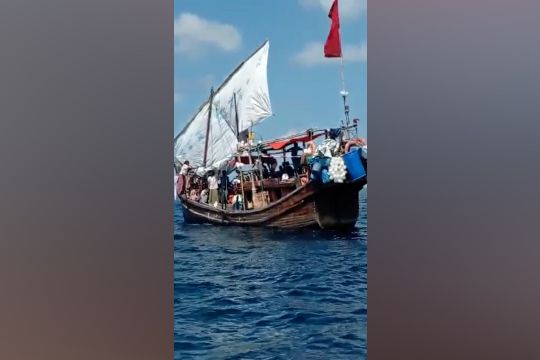 Kapal Rohingya terdampar di perairan Bireun