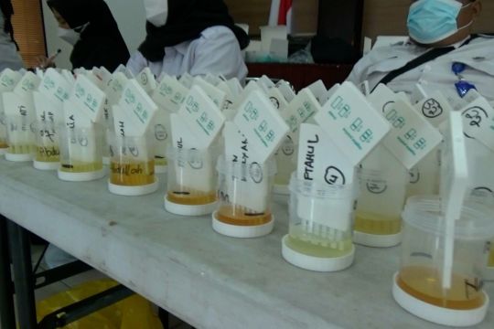 Kesbangpol ajak BNN tes urine 111 pegawai ASN