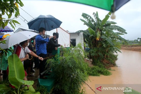Sejumlah pemukiman di Batam terendam banjir