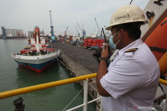 Pemberangkatan kapal tol laut PT Pelni
