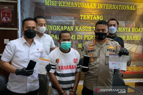 Polda Kepri kembali tangkap tersangka kapal bawa PMI karam di Malaysia