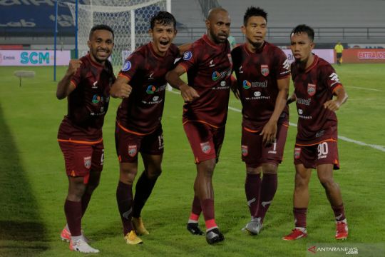 Gol Boaz Solossa selamatkan Borneo FC dari kekalahan lawan Persik