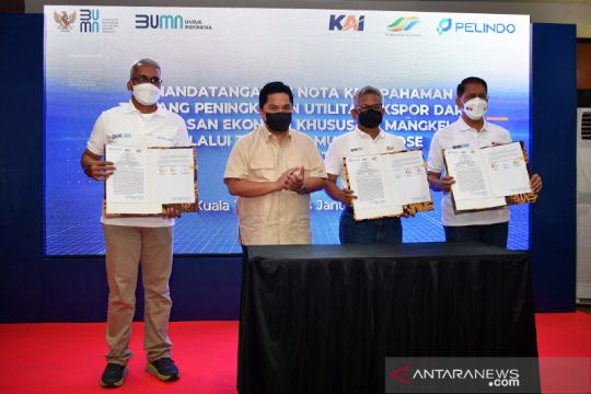 Pelindo-KAI-PTPN III optimalkan Terminal Multipurpose Kuala Tanjung