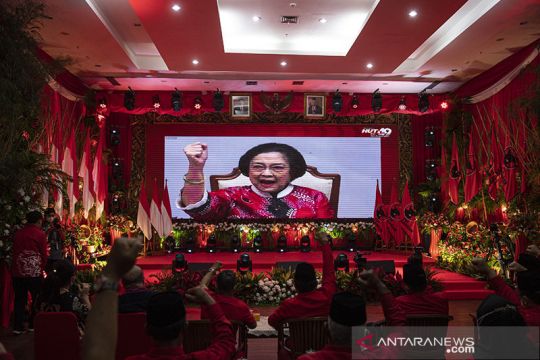Megawati: Turun ke rakyat kerja politik terbaik menangkan Pemilu 2024