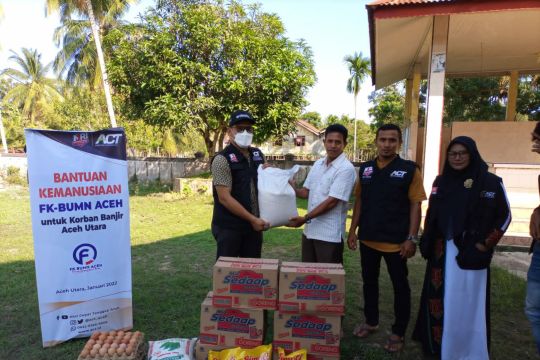 BUMN Aceh salurkan bantuan Rp500 juta untuk korban banjir