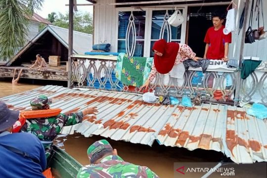 Banjir 3 meter di Kabupaten Banjar rendam 2.008 rumah