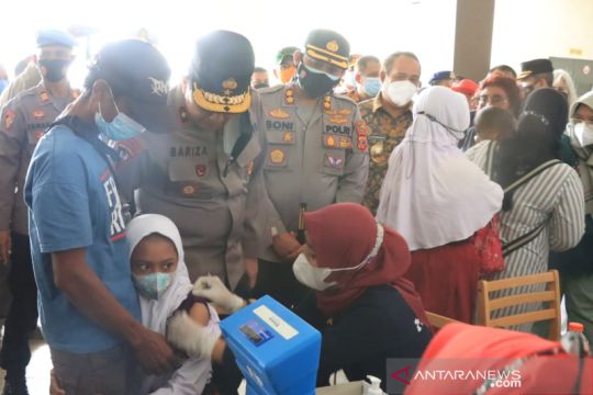 Vaksinasi anak di Pangandaran-Jabar digelar di arena wisata akuarium