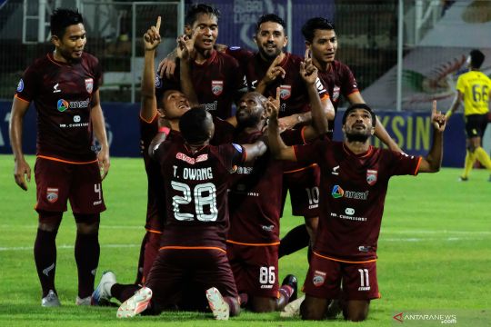 Liga 1 : Borneo FC kalahkan Barito Putera 2-0