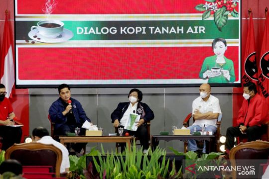 3 menteri berupaya tingkatkan daya saing petani kopi Indonesia