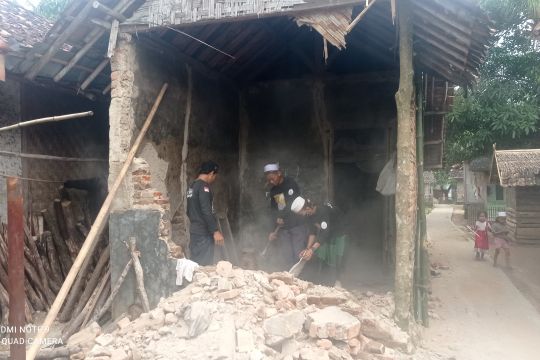 Pemkab Lebak verifikasi kerusakan rumah akibat gempa bumi
