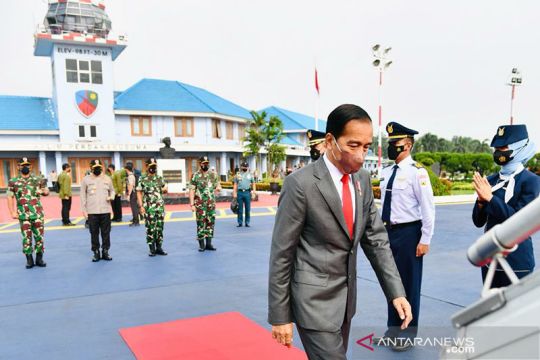Presiden Jokowi bertolak kunjungan kerja ke Jawa Barat