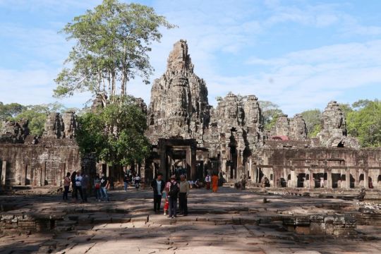 Kamboja luncurkan rute kunjungan baru obyek wisata Candi Bayon di Angkor