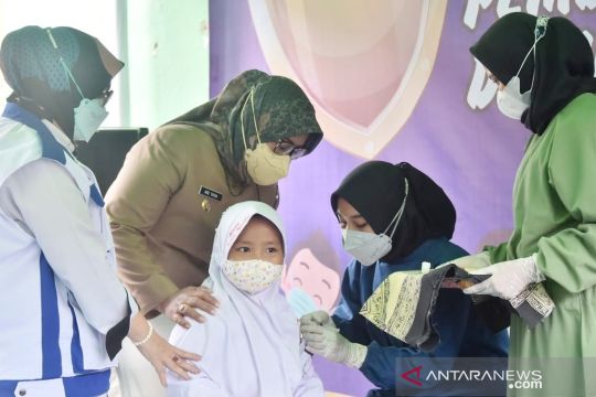 Satgas COVID-19 Bogor gencar vaksinasi anak usia 6-11 tahun