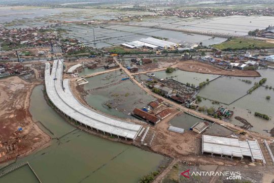 Perkembangan pembangunan Jalan Tol Semarang-Demak