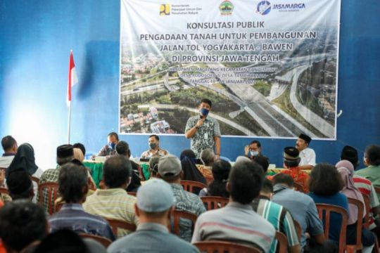 Pemerintah siapkan triliunan rupiah ganti rugi Tol Yogyakarta-Bawen