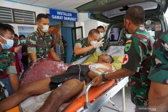Prajurit TNI korban kontak senjata di Papua Barat