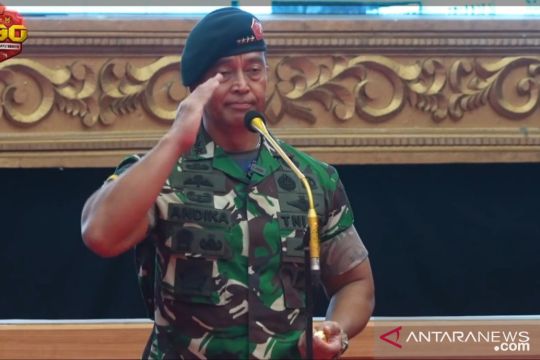 Panglima TNI hadiri serah terima jabatan Dankodiklat serta Dankoopsus