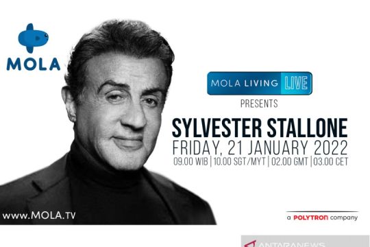 Hari ini, Sylvester Stallone akan bagi cerita di Mola Living Live