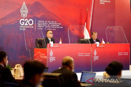 Pertemuan Kelompok Kerja Infrastruktur G20 dorong pemulihan global