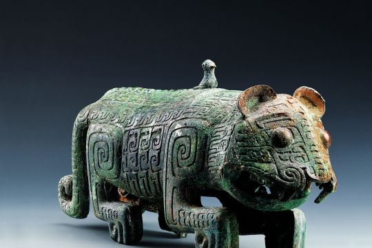 "Macan" berusia tiga ribu tahun lebih menarik perhatian di Museum Jiangxi