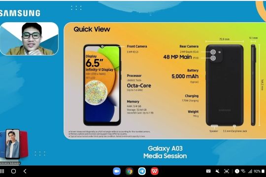 Alasan Samsung hadirkan Galaxy A03 dengan harga terjangkau