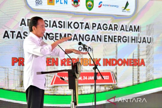 Presiden Jokowi: bersiap untuk transisi ke energi baru terbarukan
