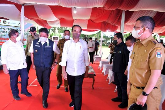 Jokowi jadi presiden kedua kunjungi Pagar Alam setelah Bung Karno