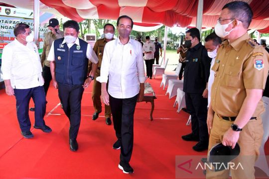 Jokowi jadi presiden kedua kunjungi Pagar Alam setelah Bung Karno