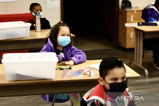 Lebih dari 10 juta anak di AS terjangkit COVID-19 sejak awal pandemi