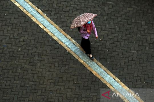 BMKG: Rabu, mayoritas wilayah Indonesia diguyur hujan ringan-sedang