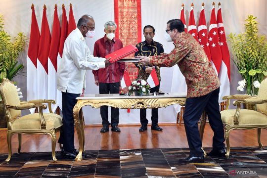 Indonesia teken perjanjian ekstradisi dengan Singapura, berlaku surut 18 tahun