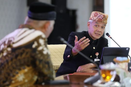 Gubernur Sumatera Barat temui Ganjar belajar pengurangan kemiskinan