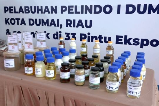Komoditas pertanian Riau sumbang 5,5 juta ton untuk ekspor