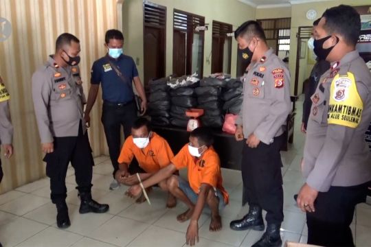 Polisi amankan 23 kilogram ganja di Aceh Timur