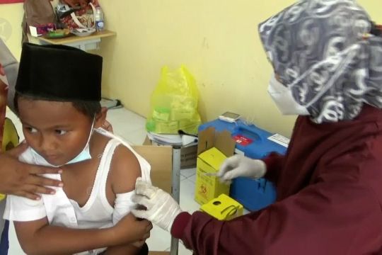 Vaksinasi anak di Kabupaten Tangerang capai 42 persen