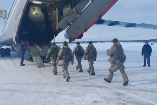 Rusia terbangkan pasukan penjaga perdamaian ke Kazakhstan