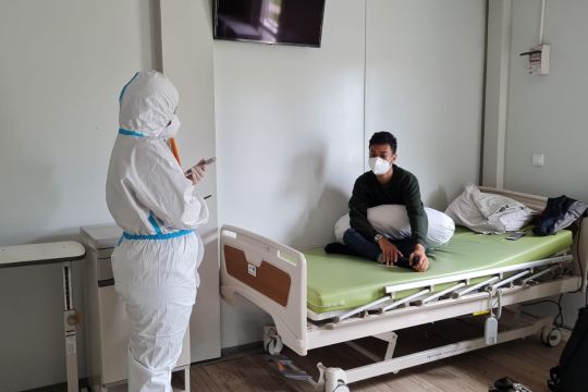 Satgasus PMI : Pasien COVID-19 di RSKI Galang tersisa 145 orang