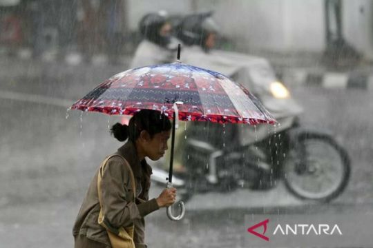 BMKG prakirakan sebagian kawasan perkotaan di Indonesia diguyur hujan