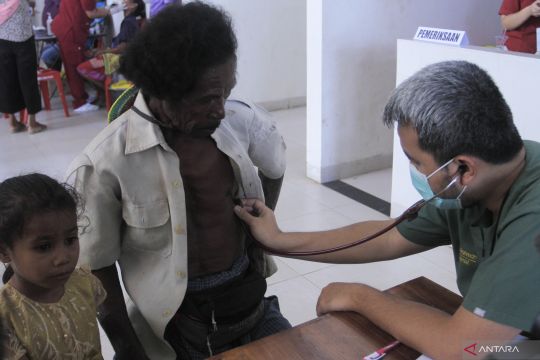 Komunitas Dokter Lintas Batas gelar pengobatan gratis di perbatasan Mota Ain
